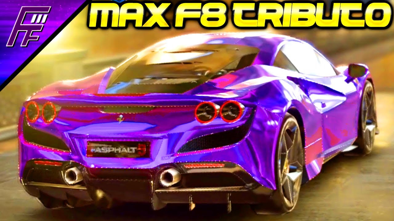 TOP 3 BEST HANDLING CAR! Ferrari F8 Tributo (6* Rank 4305) Asphalt 9 Multiplayer (feat. Elite Bwine)