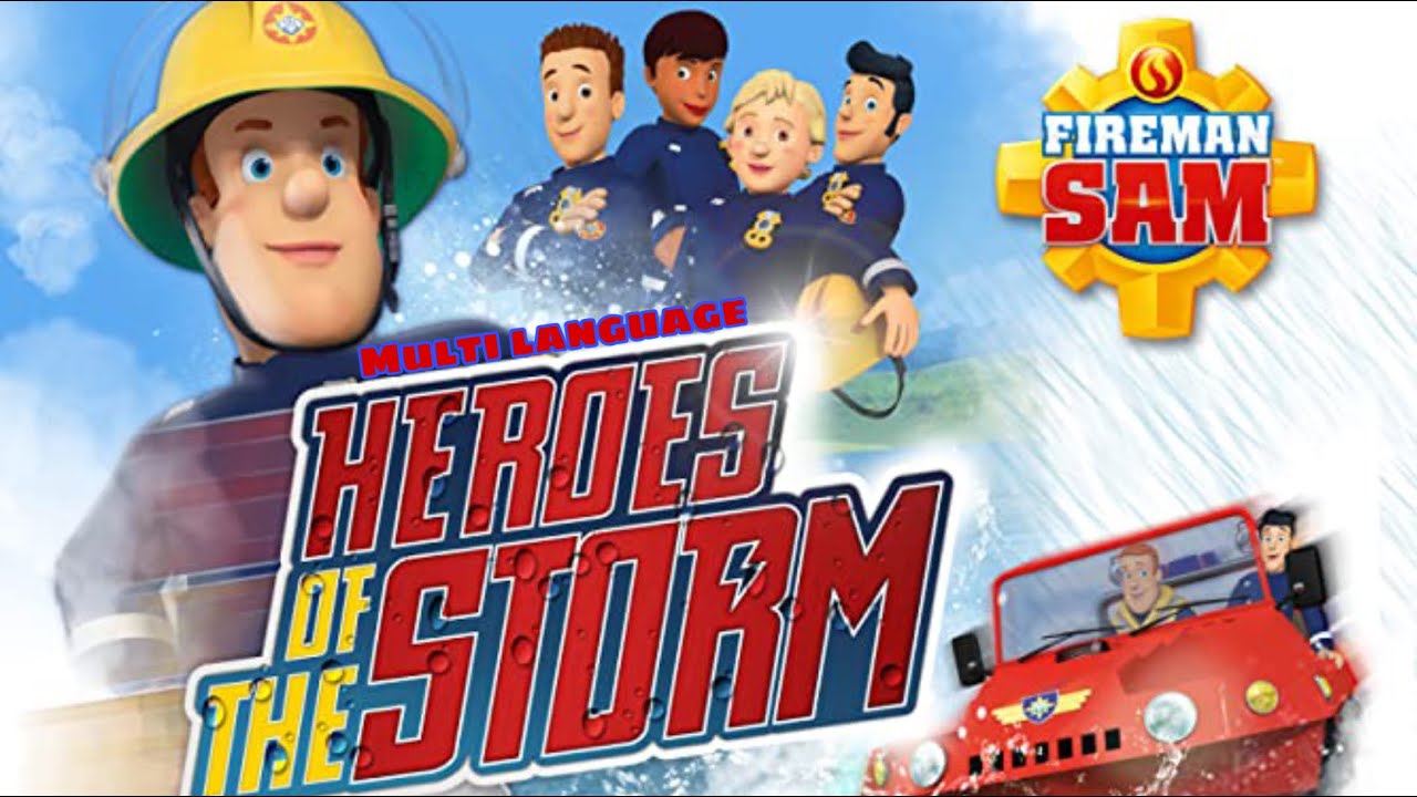 Fireman Sam Heroes of the Storm End Титры на нескольких языках