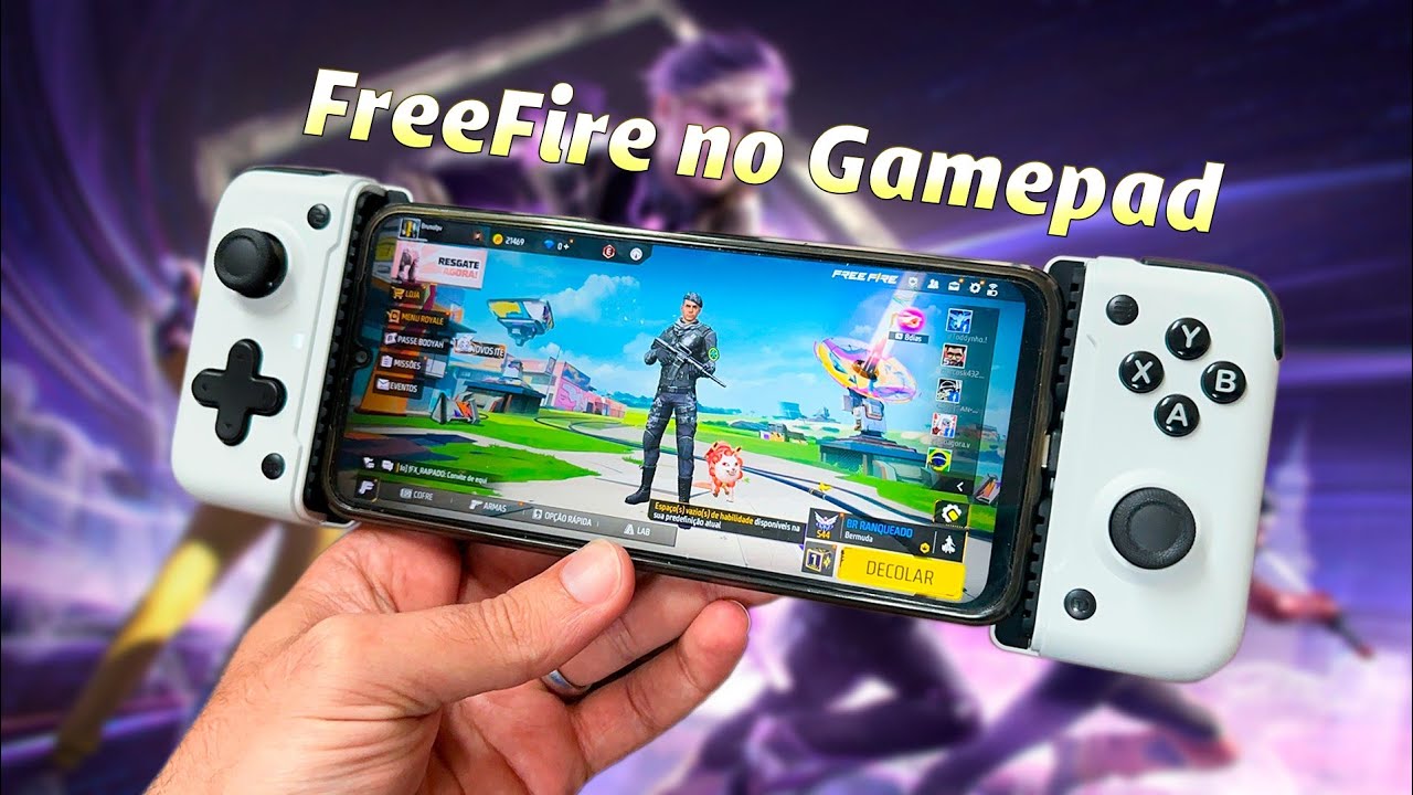 Ninguém Te Conta Isso! Como Jogar Free Fire com QUALQUER Controle!