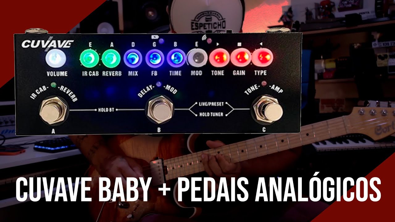 Cuvave Baby + Pedais  anal&oacute;gicos (Clean e Drive)