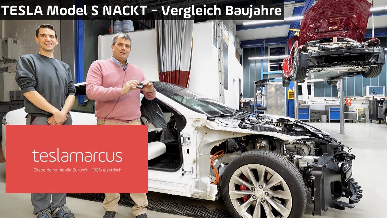 3 Unfall TESLA Model S - Raven und Facelift 