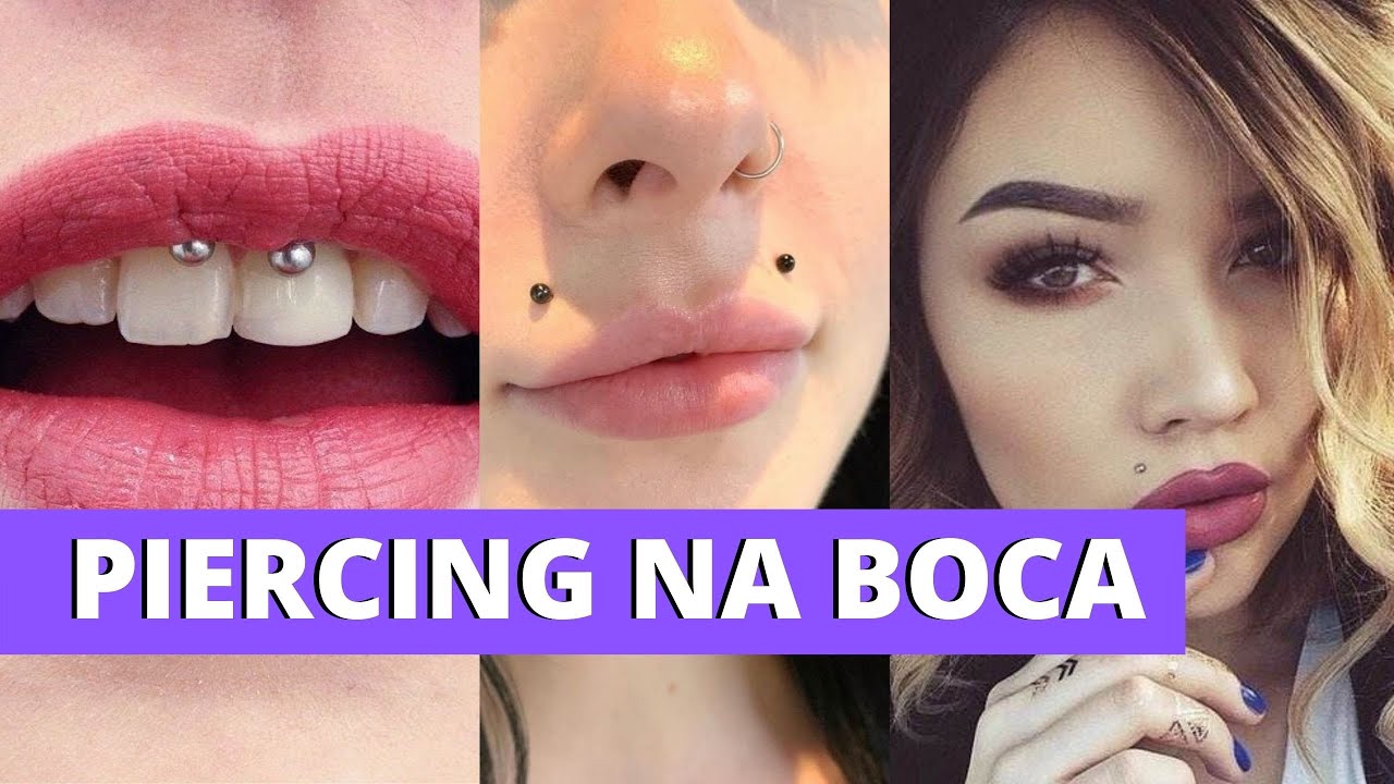 PIERCING NA BOCA: As melhores inspirações