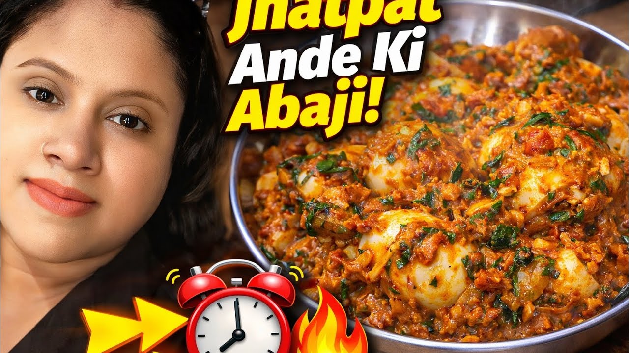 Quick Egg SabziComfort Food 🍽️