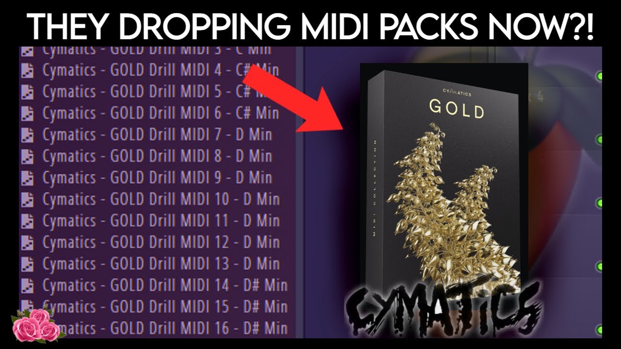 Cymatics Dropped a Midi Pack?! | Cymatics Gold Midi Collection Review!