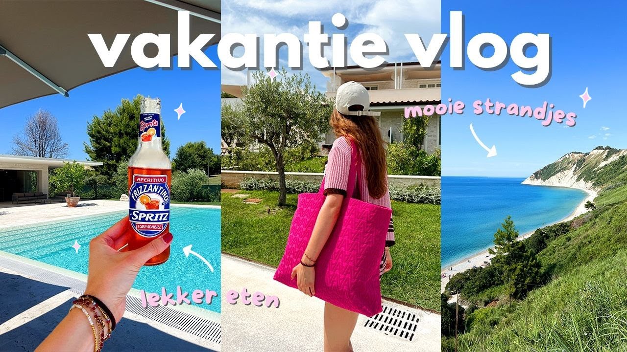 EEN MAGISCHE PLEK IN ITALIE 🇮🇹😍 Vakantievlog Ancona 2025 🍋🌊