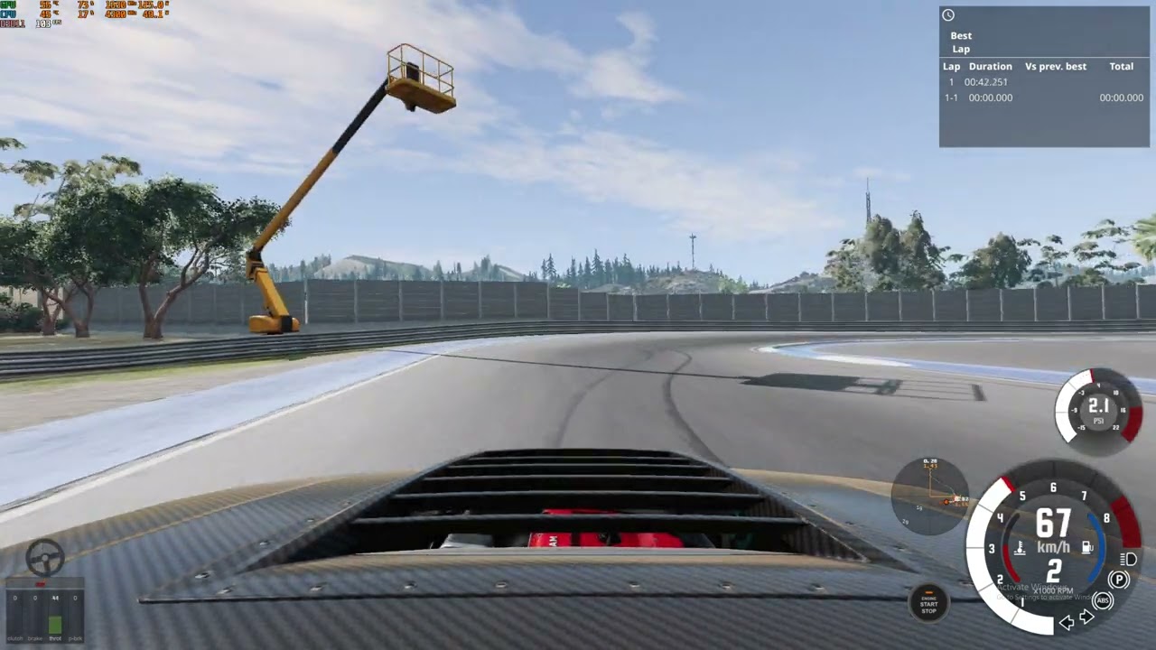 BeamNG Drive // West Coast Racetrack - Fun driving Ibishu Bx Track