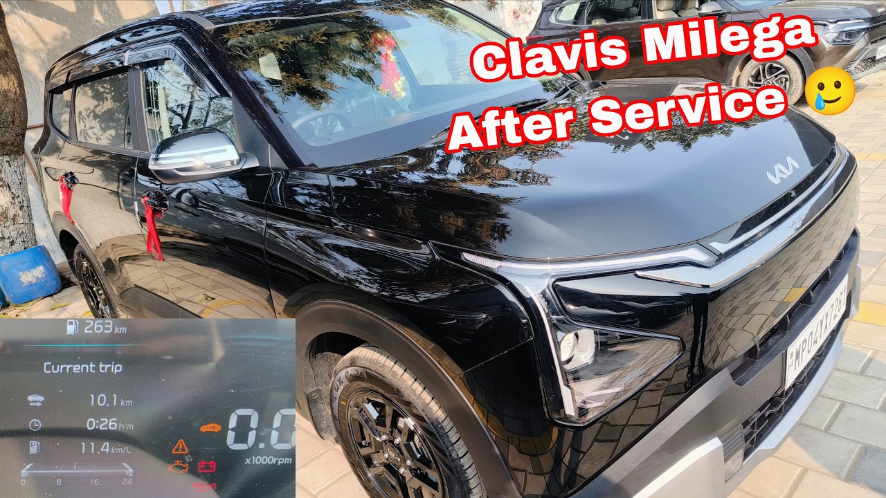 Kia Carens Clavis Milega After First Service  |-  Kia clavis ka milega first service k baad