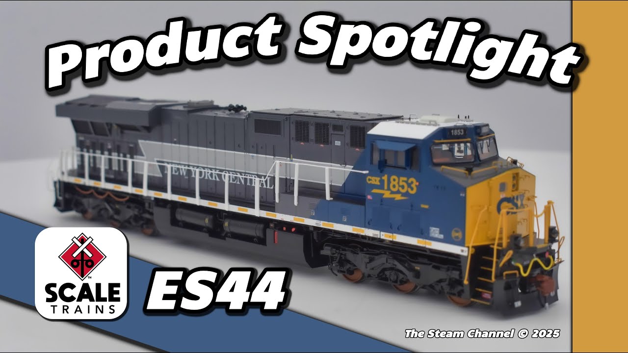 Стоит ли локомотив CSX New York Central Heritage ES44AH своих денег?