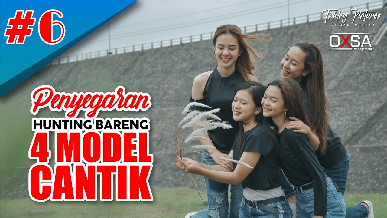 Foto Hunting 4 Model Cantik, Imut dan Menyegarkan || OXSA Management
