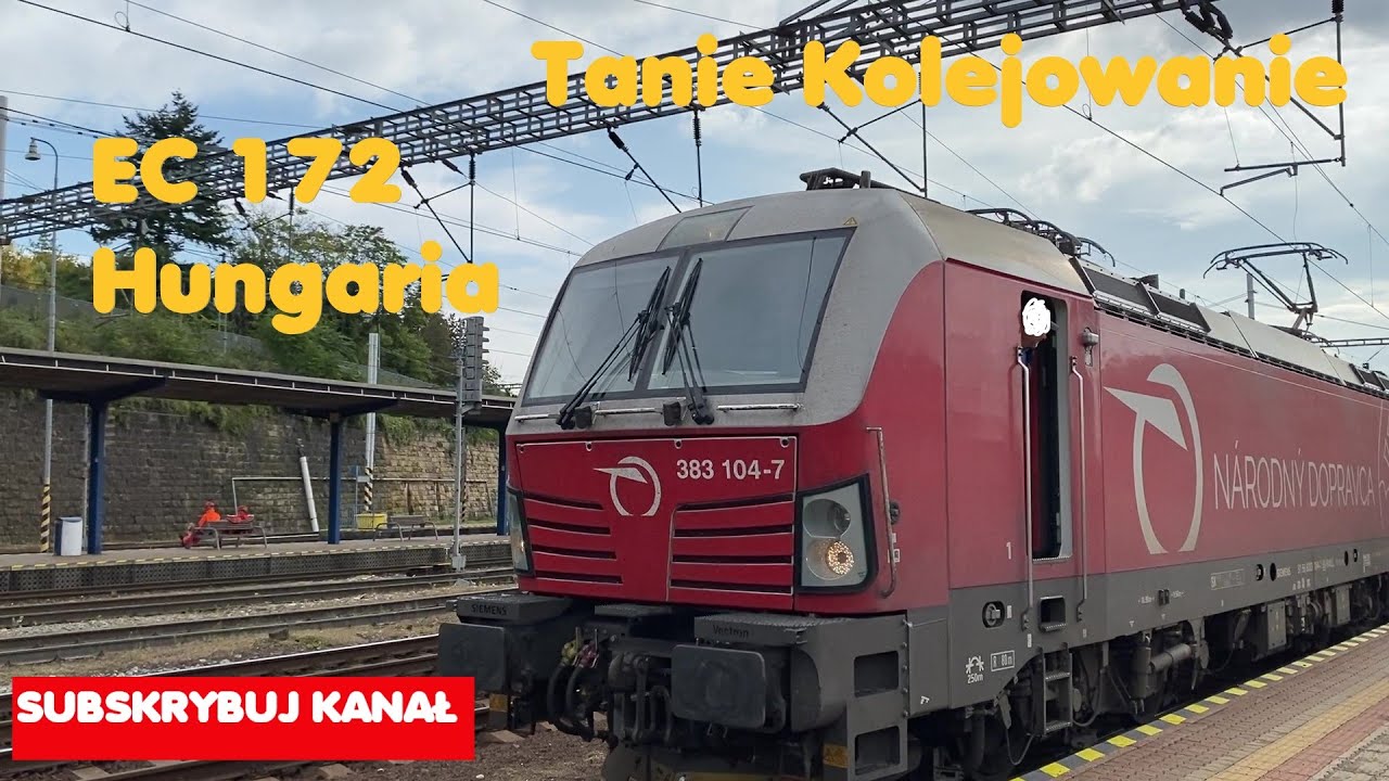 EC 172 Hungaria Budapest-Nyugati - Hamburg-Altona na stacji Bratislava Hlavna Stanica