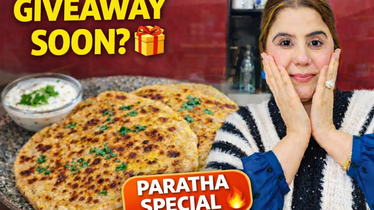 Aloo Ke Parathay Sabko Pasand Aa Gaye 😋 | Giveaway Soon? 🎁 @Afshanyasirvlog 