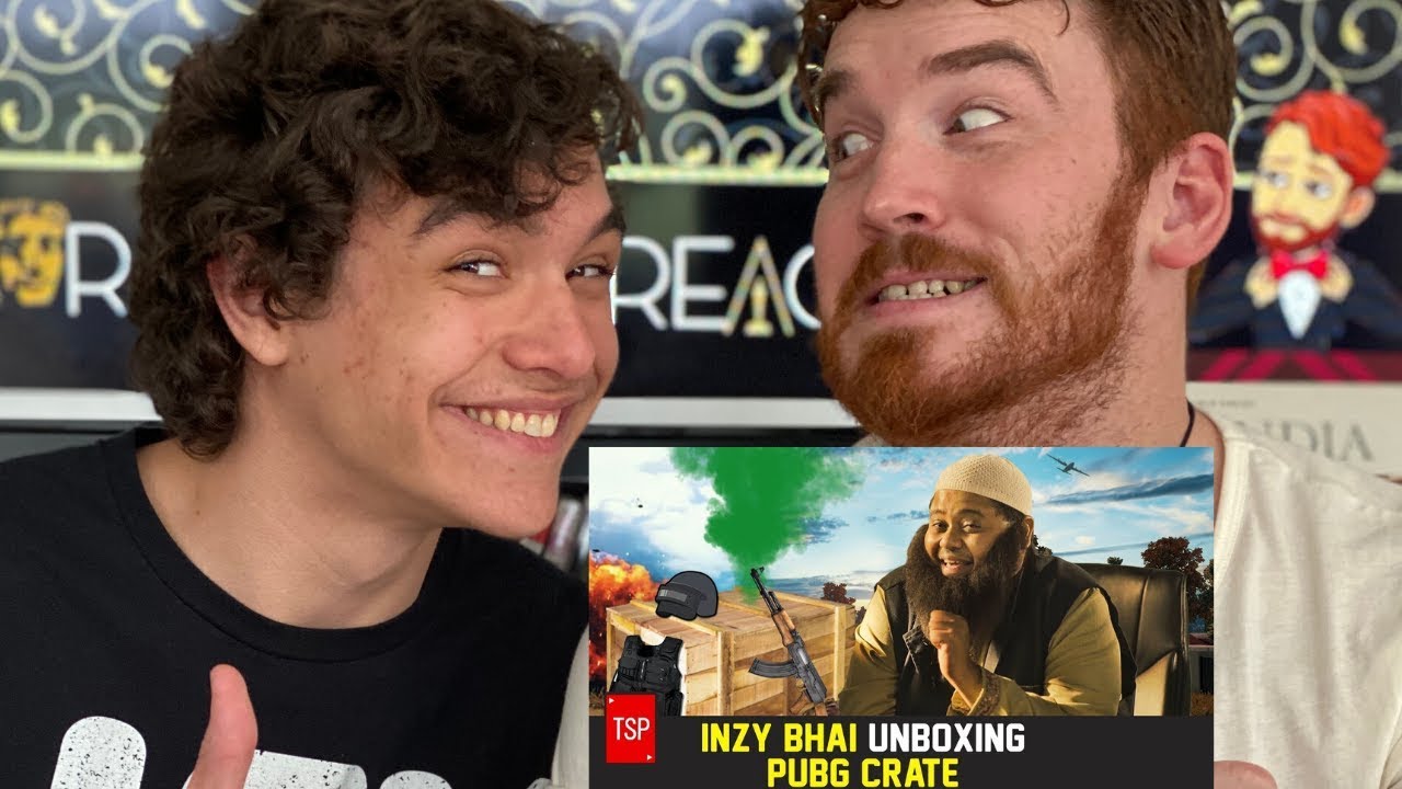 Pubg Crate - Inzy Bhai Unboxing REACTION!!