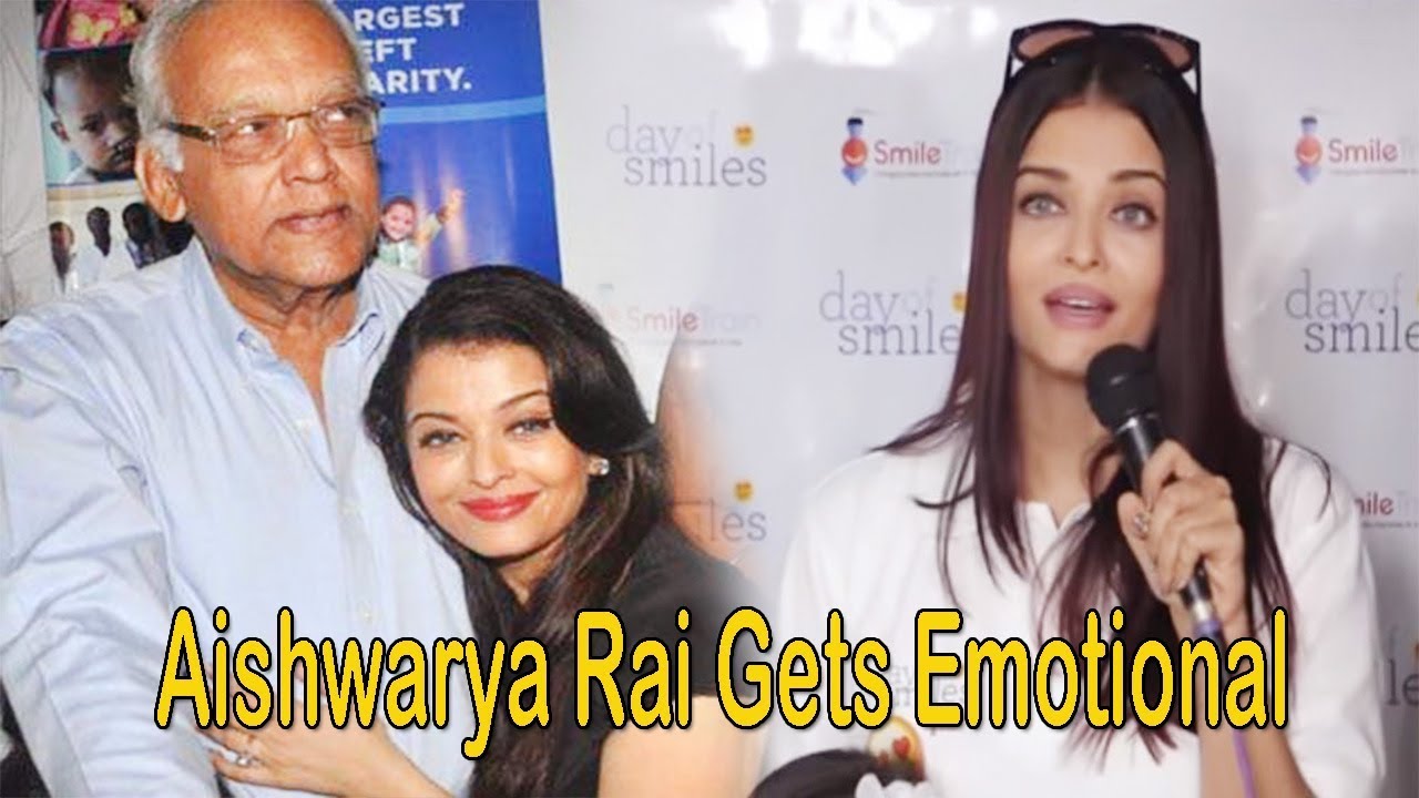 Aishwarya Rai Bachchan Gets Emotional Remembering Her Father