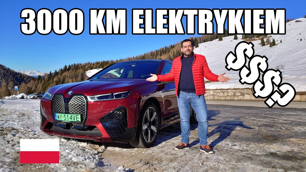 BMW iX 50 - realny zasięg, czas ładowania i koszty w trasie (PL) - test i jazda pr&oacute;bna