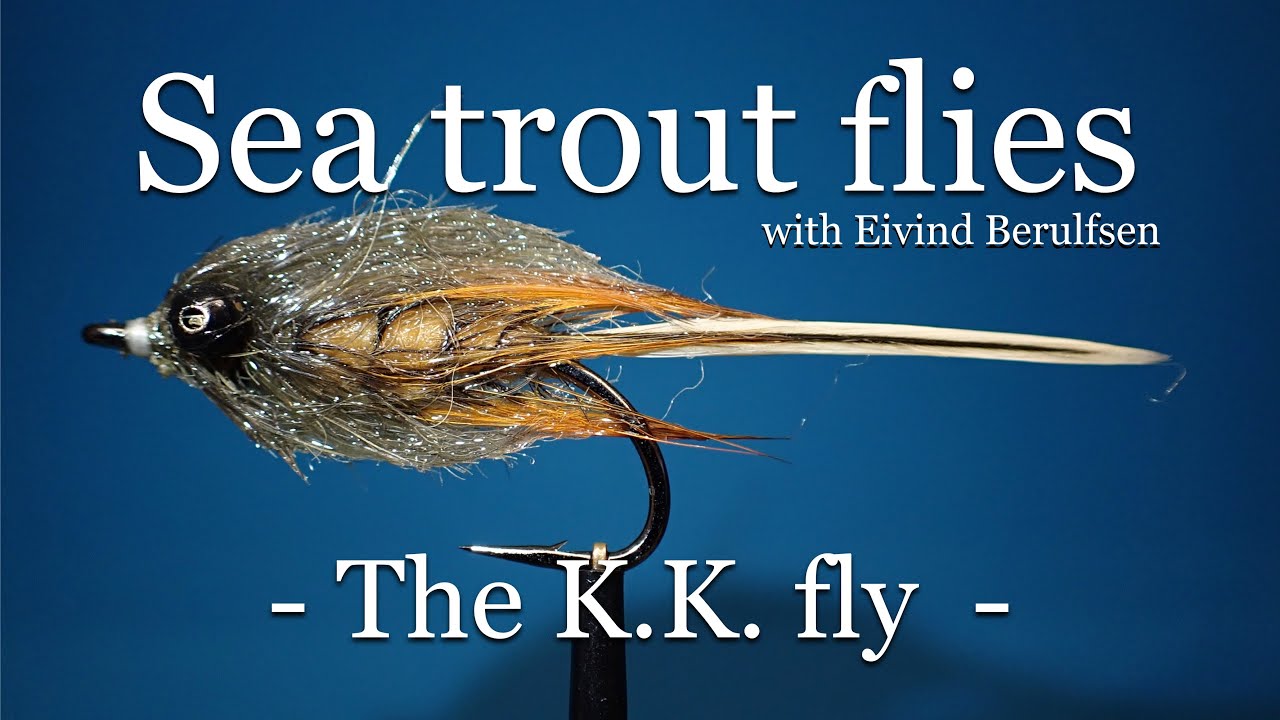 Sea trout flies. The K.K. Fly. Fly tying with Eivind Berulfsen.