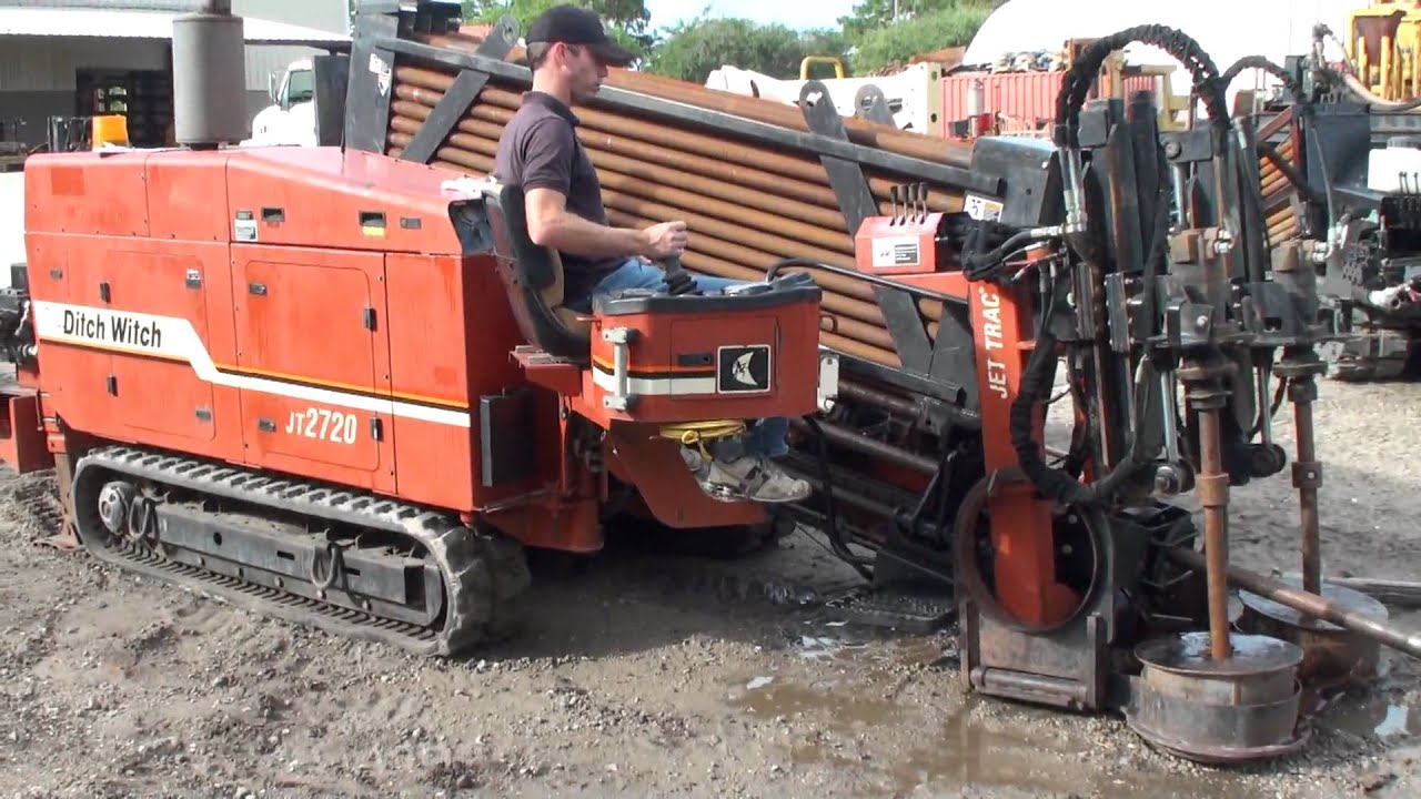 MTI Equipment Testing A Ditch Witch JT2720