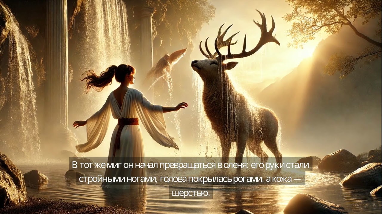Миф об Актеоне и Артемиде 🏹 Тайна, нарушенная взглядом #Артемида #Актеон #МифыГреции