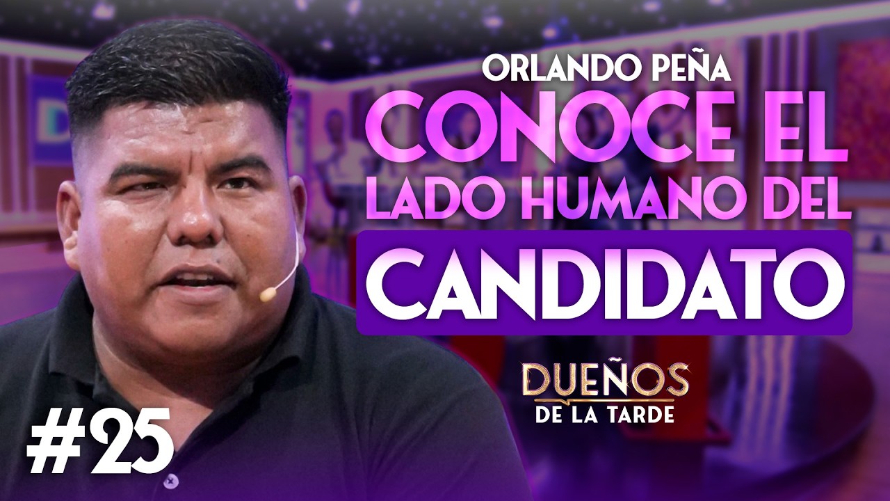 Conocemos a Orlando Peña: la persona detrás del candidato a la Alcaldía.