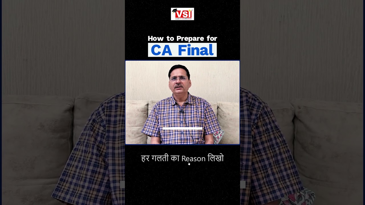 🔥How to Prepare for CA Final & Score Like a Topper in Sept 2025🎯
