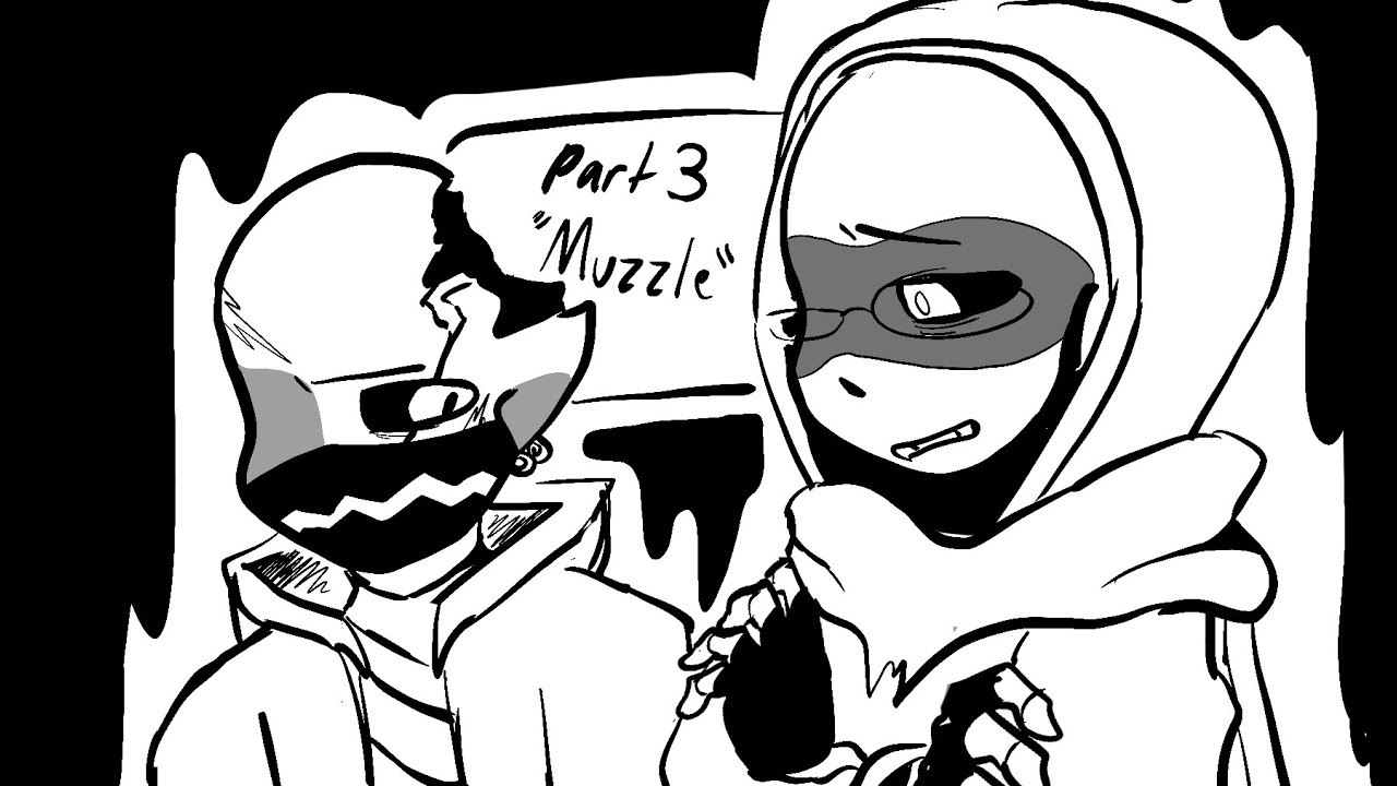 || Part 3 || “Muzzle” || “It’s Common sense” || Horror Sans Angst || Gacha Club ||