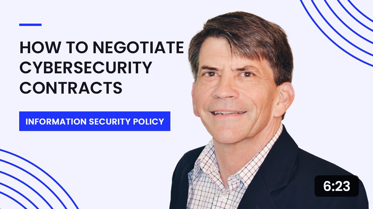 How to Negotiate Cybersecurity Contracts
