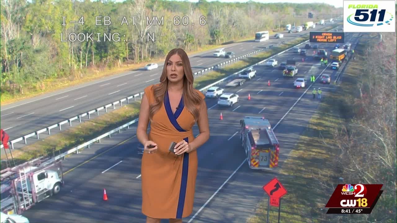 No kids hurt in school bus crash on I-4 in Osceola County