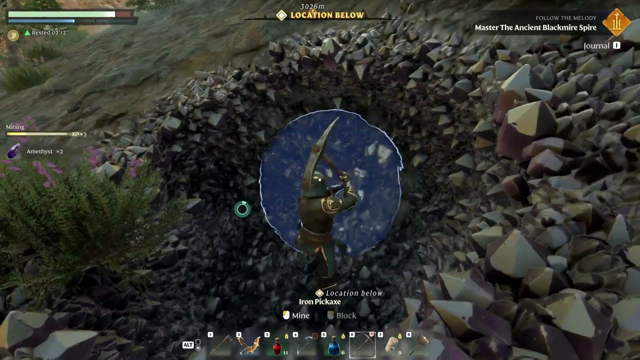 Enshrouded - How to find Amethyst fast