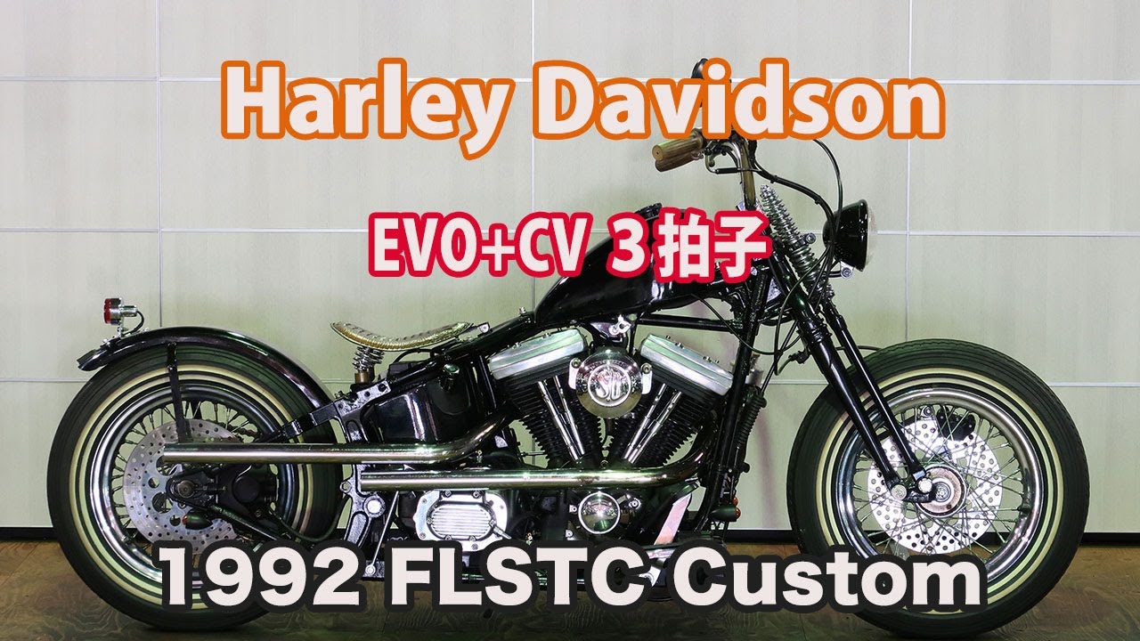 ID2604 Harley Davidson 1992 FLSTC Custom