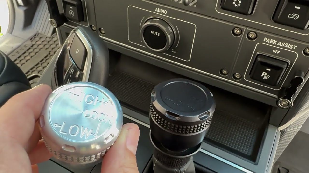 A closer look at the all new @GrenadierUSA transfer case shift knob!