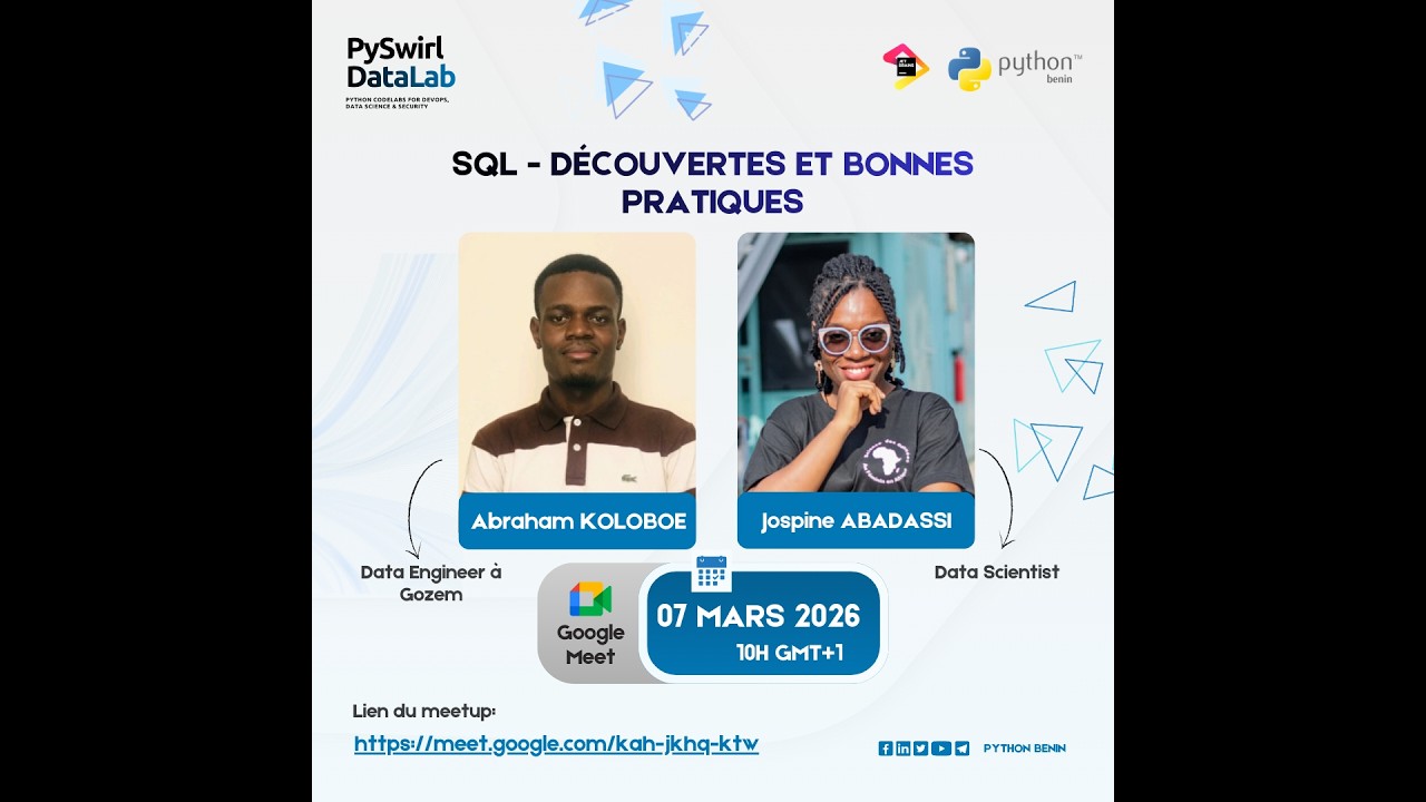 [PySwirlDataLab - SQL] SQL : Découvertes et Bonnes Pratiques