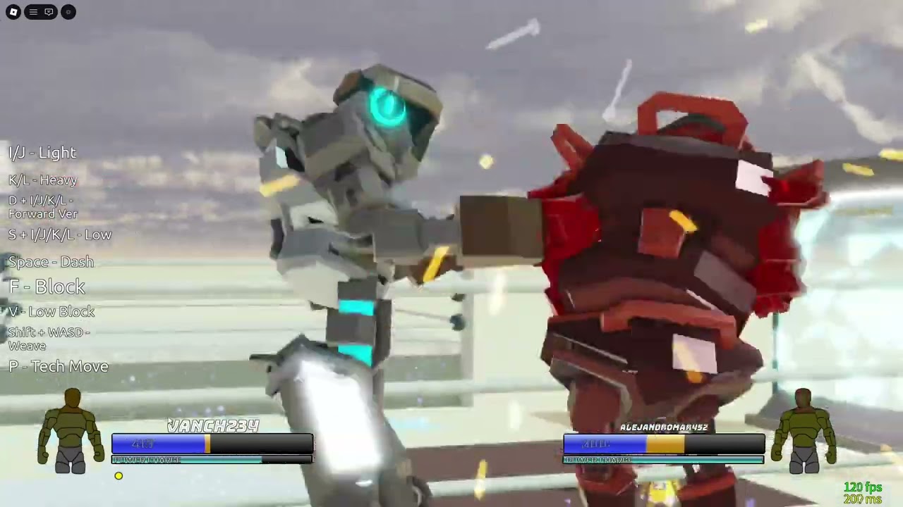 playing untitled robot boxing part 8 #roblox