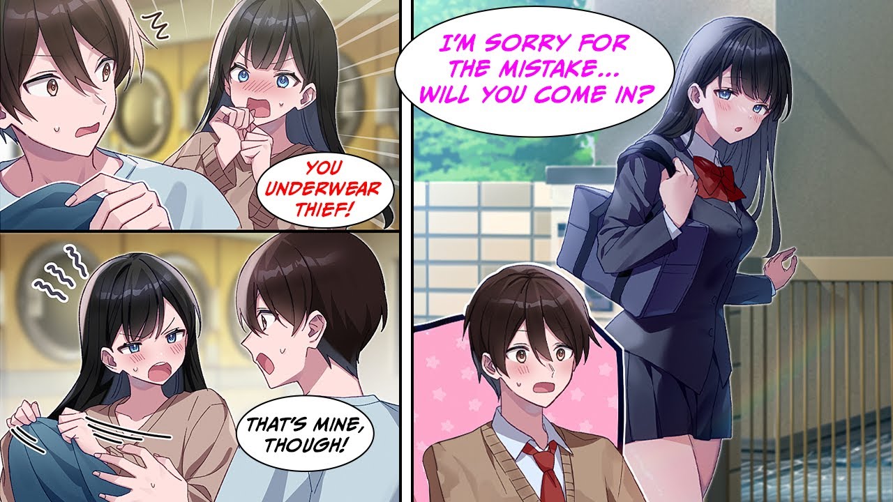 [Manga Dub] She thought I was stealing her underwear, but when she found out that she was mistaken..