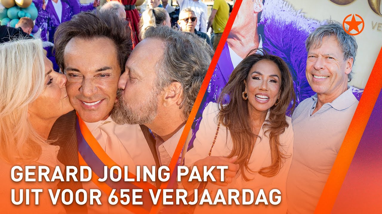 🎂 GERARD JOLING geeft zichzelf een FACELIFT cadeau voor 65e VERJAARDAG! 🎂 | SHOWNIEUWS