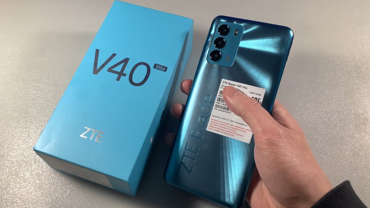 Обзор ZTE Blade V40 Vita 4/128GB