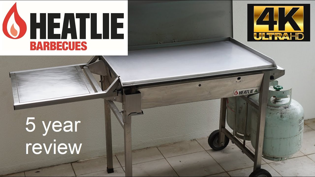 A five year review of the Heatlie 850mm Stainless Steel BBQ with lots of upgrades