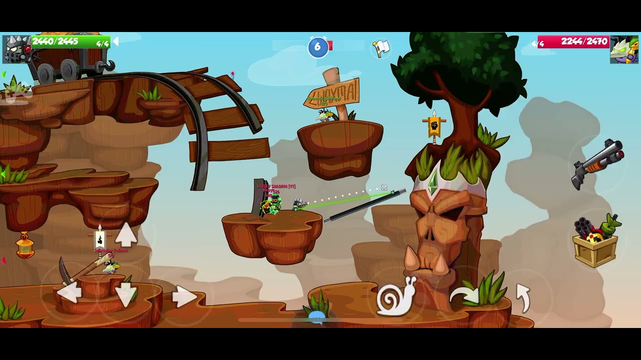 Wormix mobile,игра в 4 перса противник испугался #wormixmobile #вормикс #wormix #взрывнаяобнова 