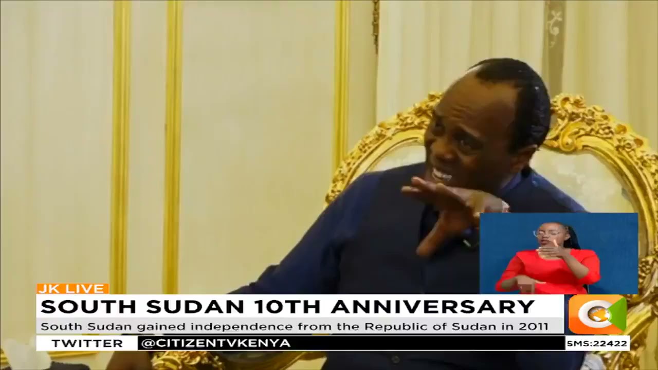 President Salva Kiir: The international community should give us room to do our things. #JKLive