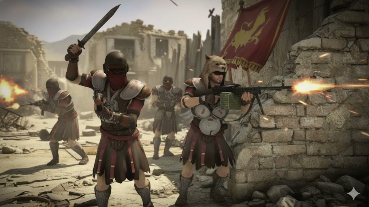 March!March!  (Legion war music based on the series)