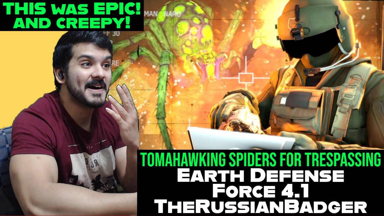 CG Reacts TOMAHAWKING SPIDERS FOR TRESPASSING | Earth Defense Force 4.1: The Shadow of New Despair