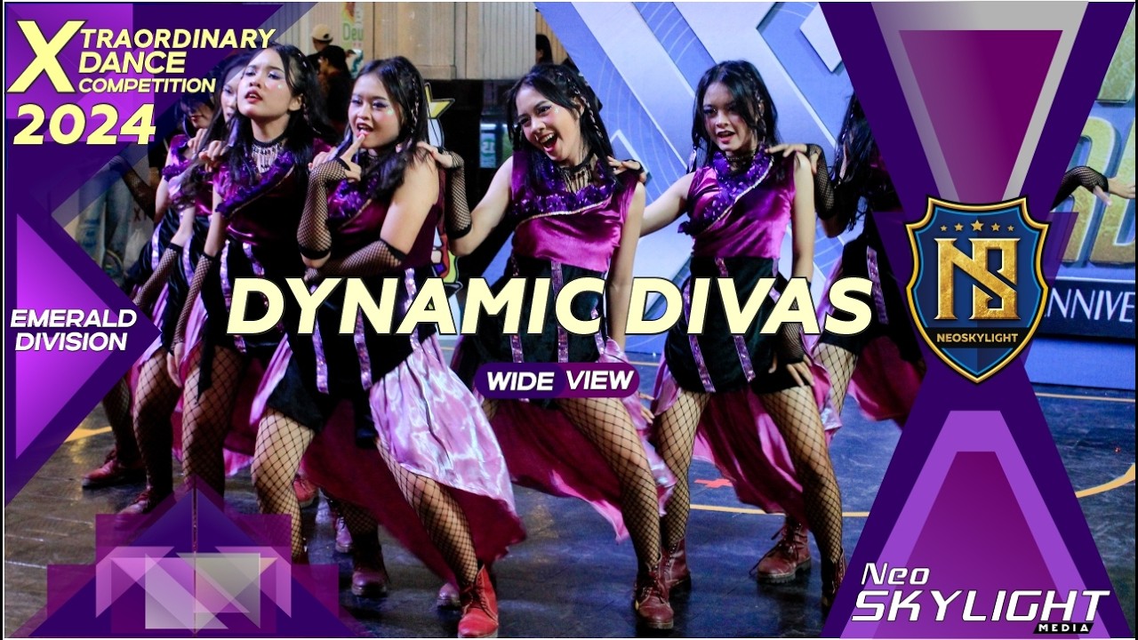 Dynamic Divas Dance I Xtraordinary Dance Comp 2k24 I Emerald Divisi [ @Neoskylight  ]