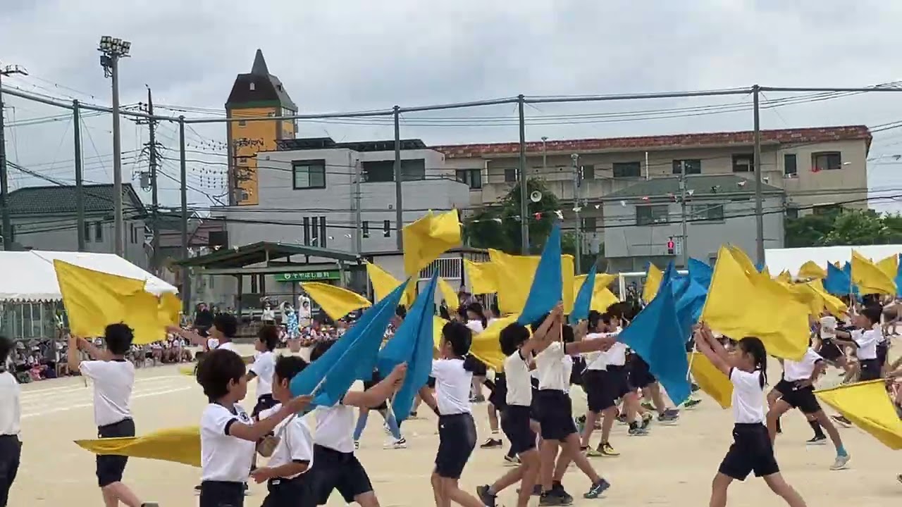 20250524_国分小運動会6年_全体演技1