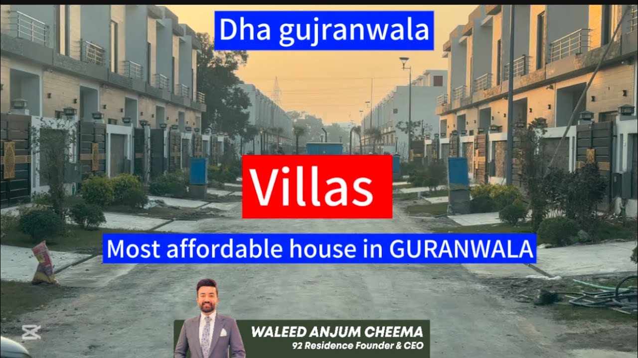 𝐌𝐨𝐬𝐭 𝐚𝐟𝐟𝐨𝐫𝐝𝐚𝐛𝐥𝐞 𝐡𝐨𝐮𝐬𝐞 𝐢𝐧 𝐆𝐮𝐣𝐫𝐚𝐧𝐰𝐚𝐥𝐚 #dhagujranwala #dhagujranwalavillas #dhagujranwalalatestprices