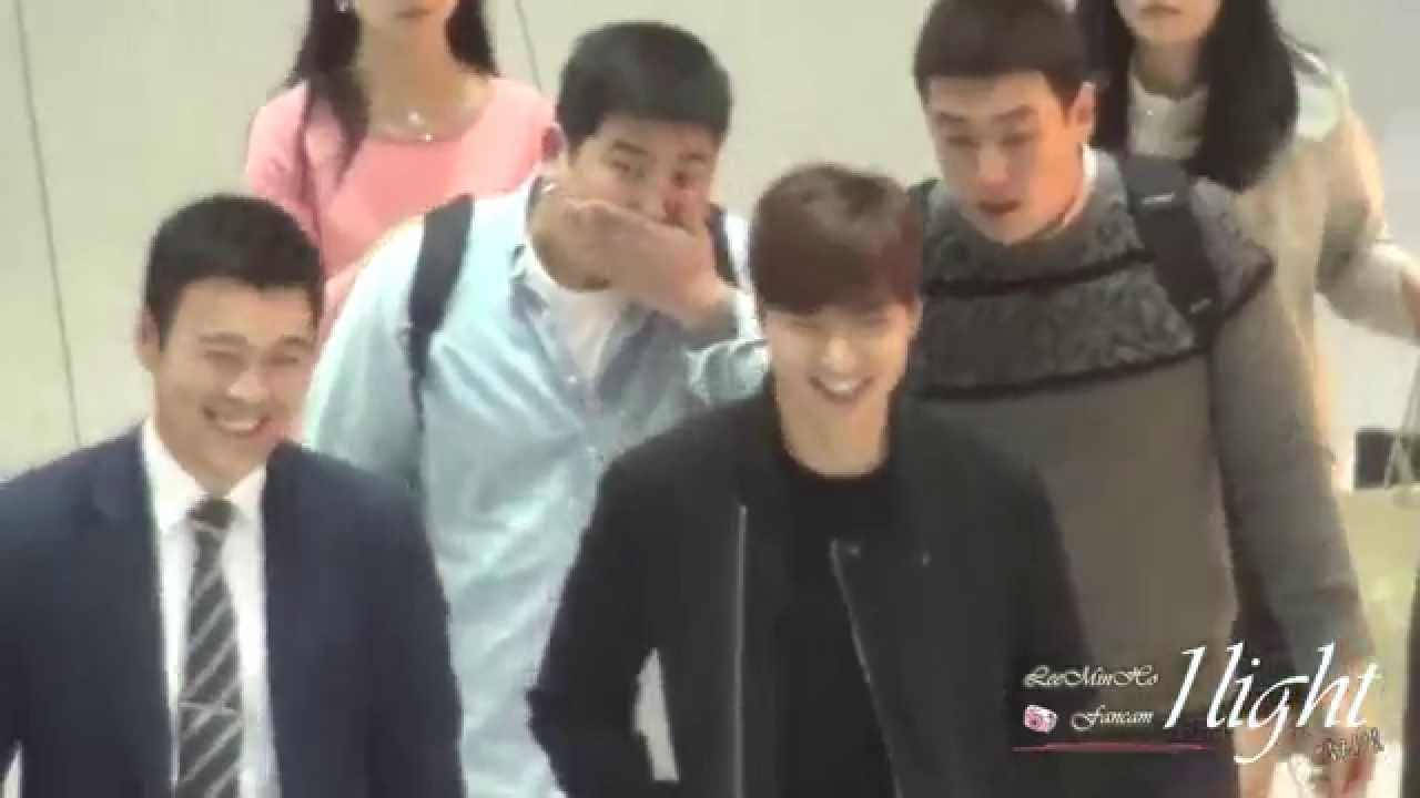 Lee Min Ho 20150417 Incheon Airport 중국 출국