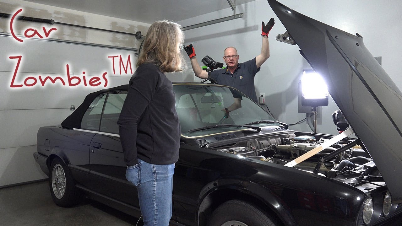 Paul & Diane change the oil on Paul’s BMW 325i (E30)