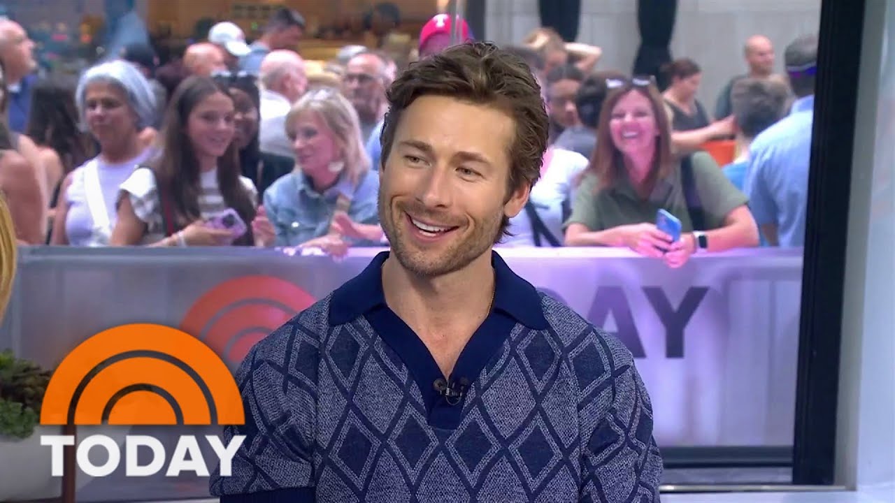 Glen Powell talks 'Twisters,' his parents, rescue dog Brisket