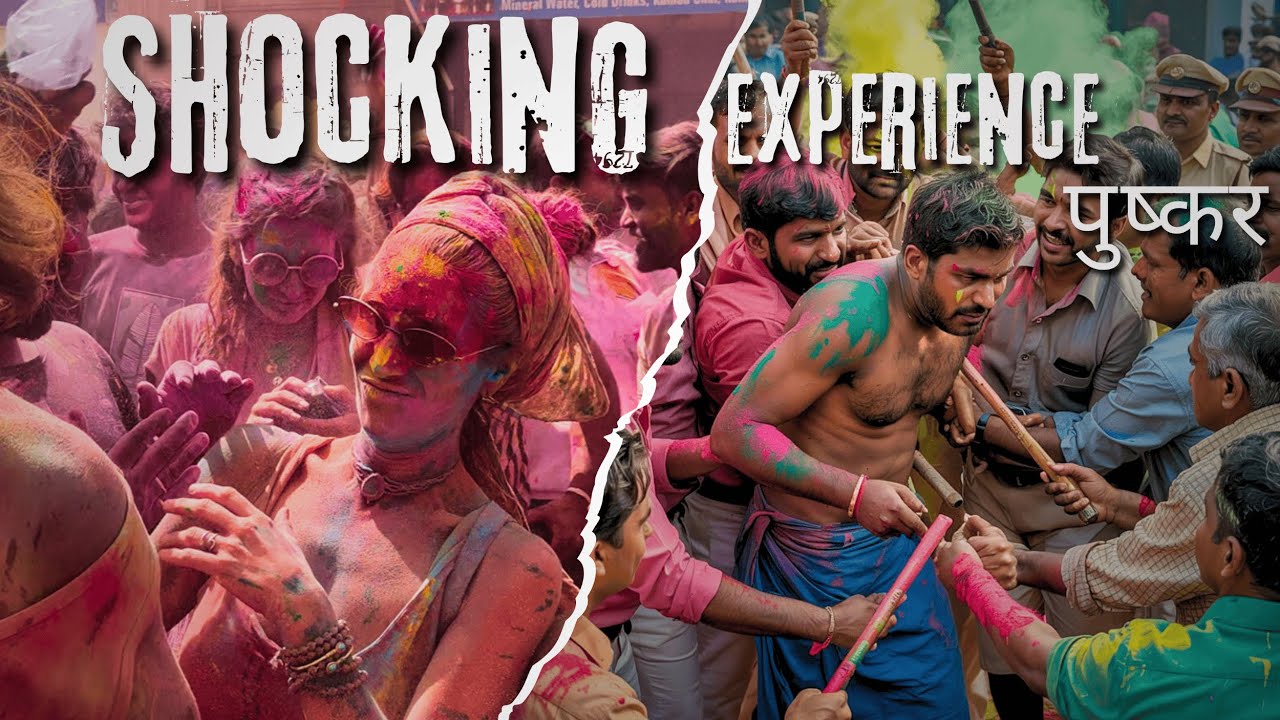 Some Journeys Start Without a Plan – This Was One of Them || Pushkar holi 2025 || पुष्कर की होली