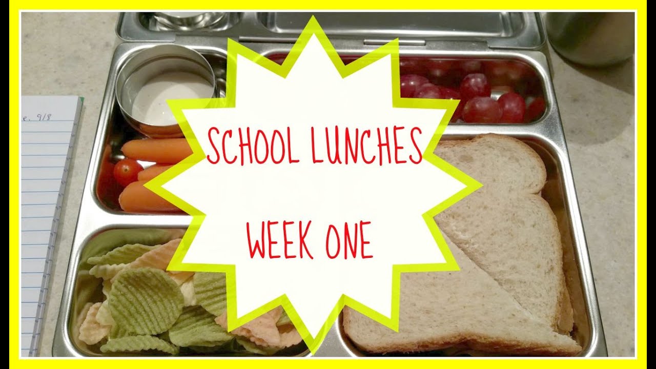 School Lunches | Planetbox & Yumbox (Week 1)