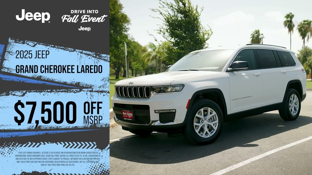 Bert Ogden Chrysler Dodge Jeep Ram | 2025 Jeep Grand Cherokee