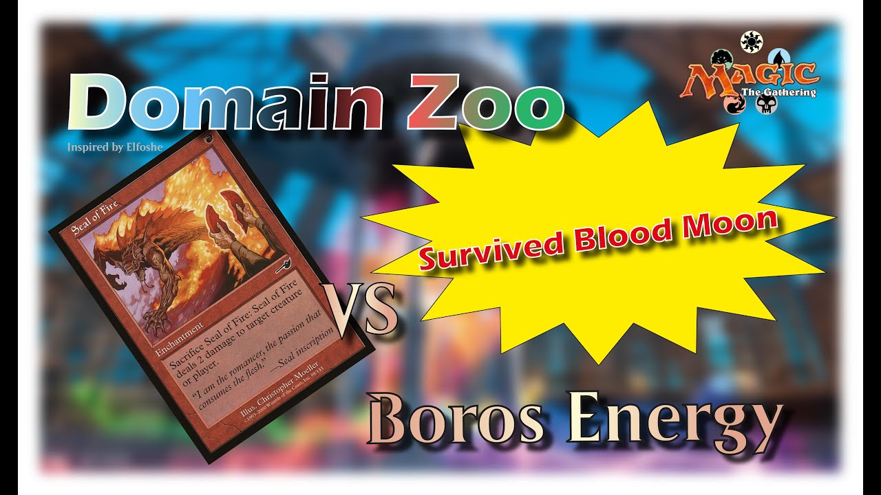 Survived Blood Moon — Leyline + Draco Sealed the 5-0 | Domain Zoo vs Boros Energy