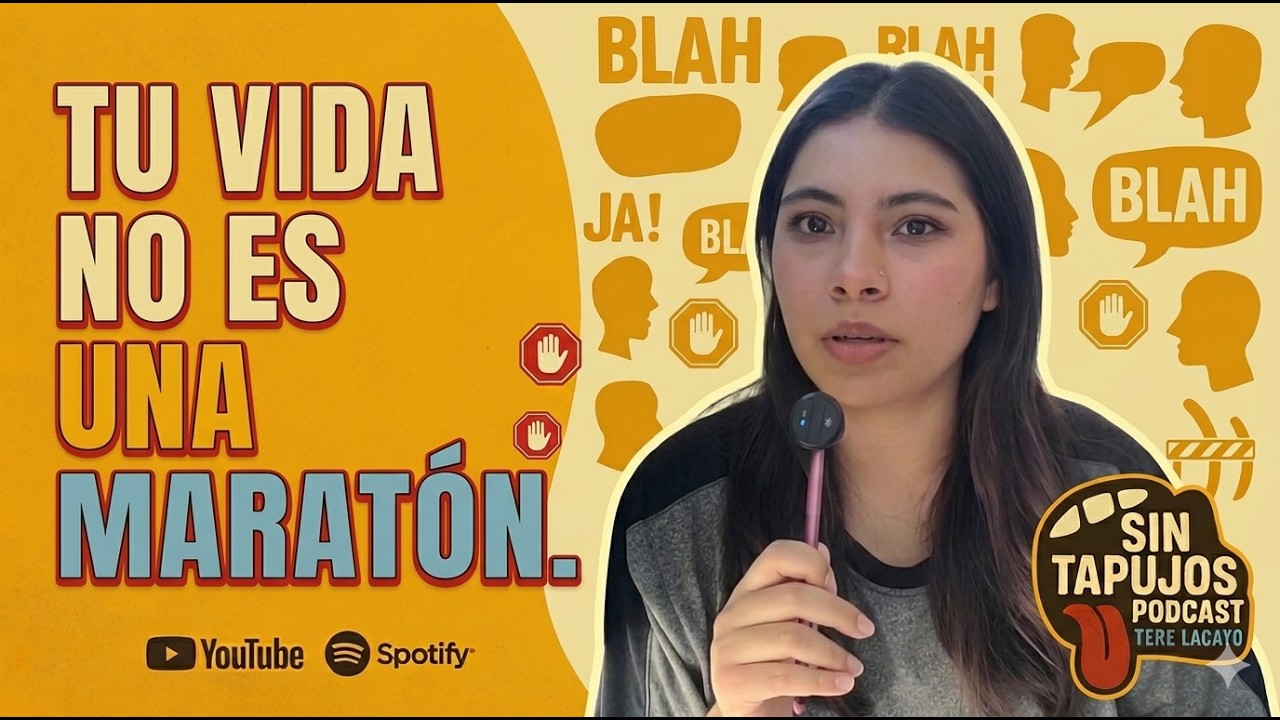 Tu vida no es una maratón. 